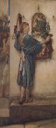 Alma-Tadema, Sir Lawrence A Street Altar (mk23)